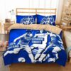 Chelsea Fc Duvet Cover and Pillowcase Set Bedding Set 625