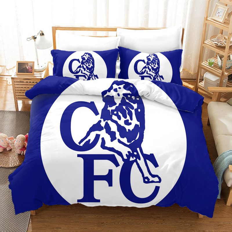 Chelsea Fc Duvet Cover and Pillowcase Set Bedding Set 845 Chelsea Fc Duvet Cover and Pillowcase Set Bedding Set 845