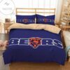Chicago Bears National Football League Duvet Cover Bedding Set