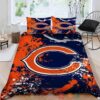 Chicago Bears Nfl Logo Bedding Set