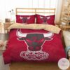 Chicago Bulls Logo Windy City Bedding Set