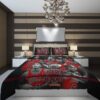 Chicago Bulls team NBA Basketball ize Duvet Cover and Pillowcase Set Bedding Set