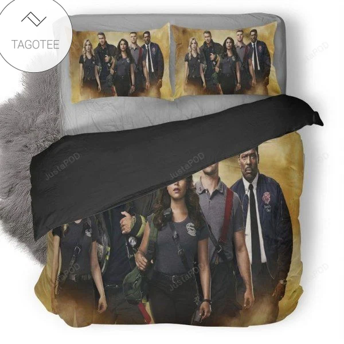 Chicago Fire Season 7 Casts Duvet Cover Bedding Set- Chicago Fire Season 7 Casts Duvet Cover Bedding Set-