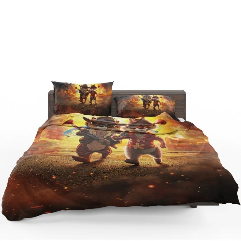 Chip n Dale Rescue Rangers Kids Movie Bedding Set Chip n Dale Rescue Rangers Kids Movie Bedding Set