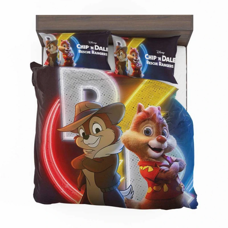 Chip-n-Dale-Rescue-Rangers-Movie-Bedding-Set-1