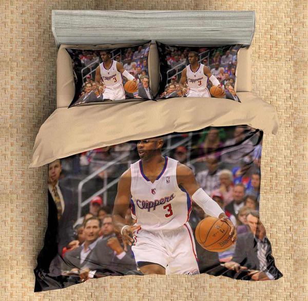 Chris Paul Duvet Cover and Pillowcase Set Bedding Set Chris Paul Duvet Cover and Pillowcase Set Bedding Set