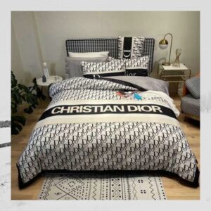 Christian Dior Luxury Brand Bedding Set