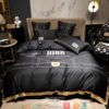 Christian Dior Paris Black Duvet Cover Bedding Set
