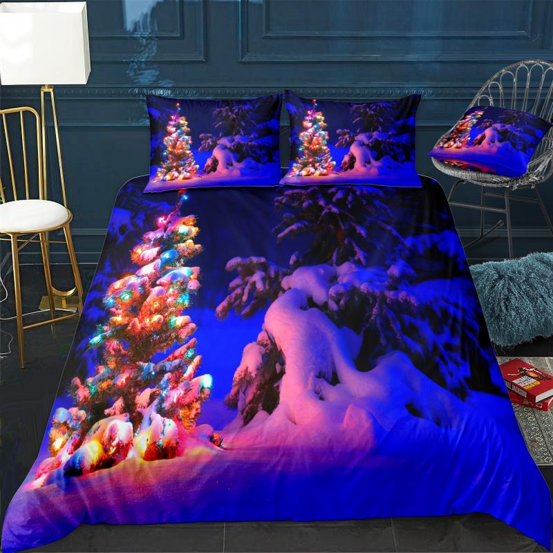 Christmas 7363709 Duvet Cover and Pillowcase Set Bedding Set Christmas 7363709 Duvet Cover and Pillowcase Set Bedding Set