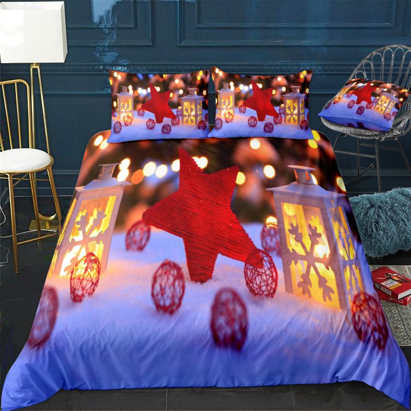 Christmas 9733553 Duvet Cover and Pillowcase Set Bedding Set Christmas 9733553 Duvet Cover and Pillowcase Set Bedding Set