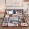 Christmas Cardinal My Mind Still Talks To You All Over Printed Bedding Set
