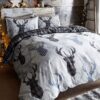 Christmas Deer All Over Printed Bedding Set