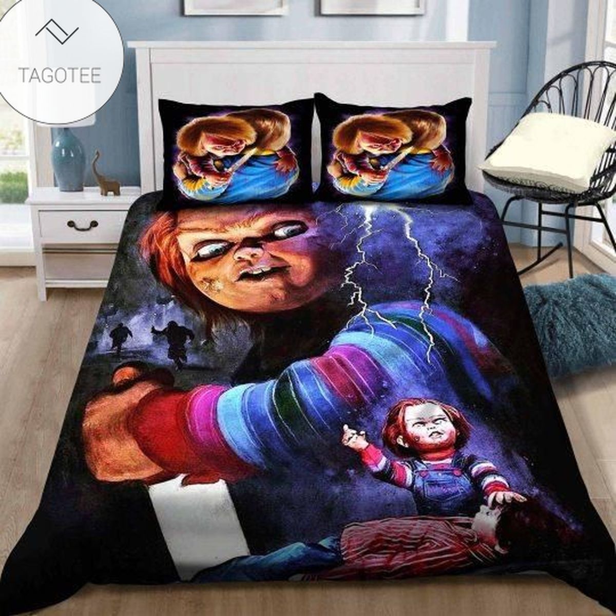 Chuky Bedding Set Ver 1 (Duvet Cover & Pillow Cases) Chuky Bedding Set Ver 1 (Duvet Cover & Pillow Cases)