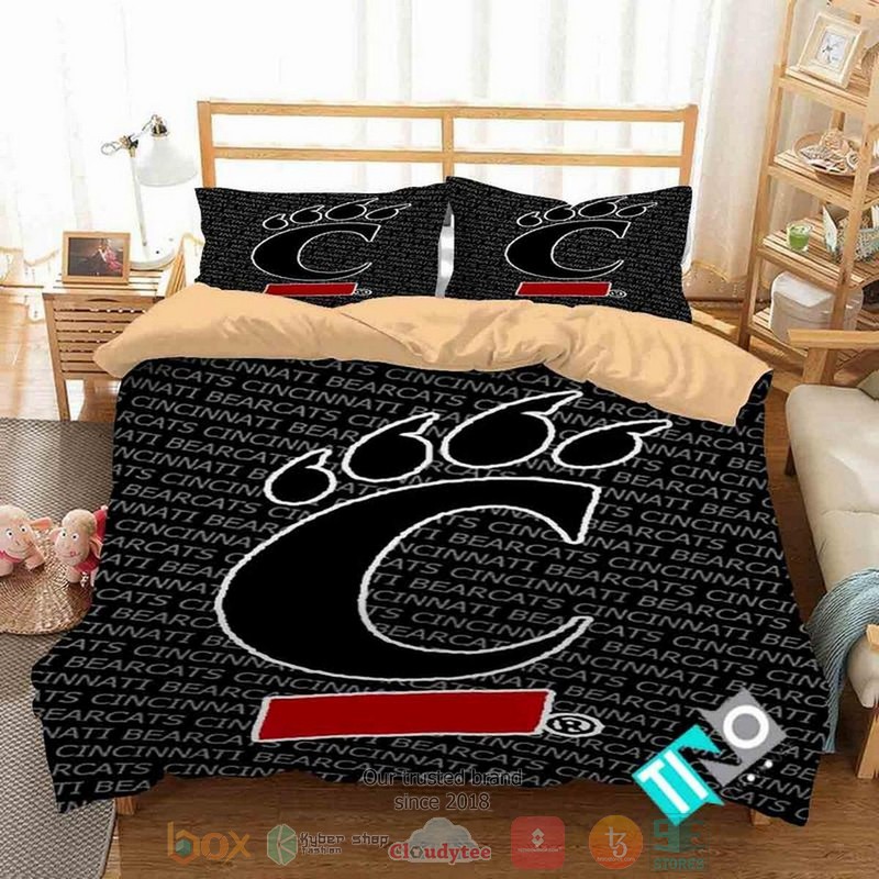Cincinnati Bearcats Ncaa Bedding Set Cincinnati Bearcats Ncaa Bedding Set