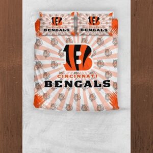 Cincinnati Bengals Quilt Bedding Set