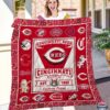 Cincinnati Reds Mlb Logo History Personalized Bedding Set