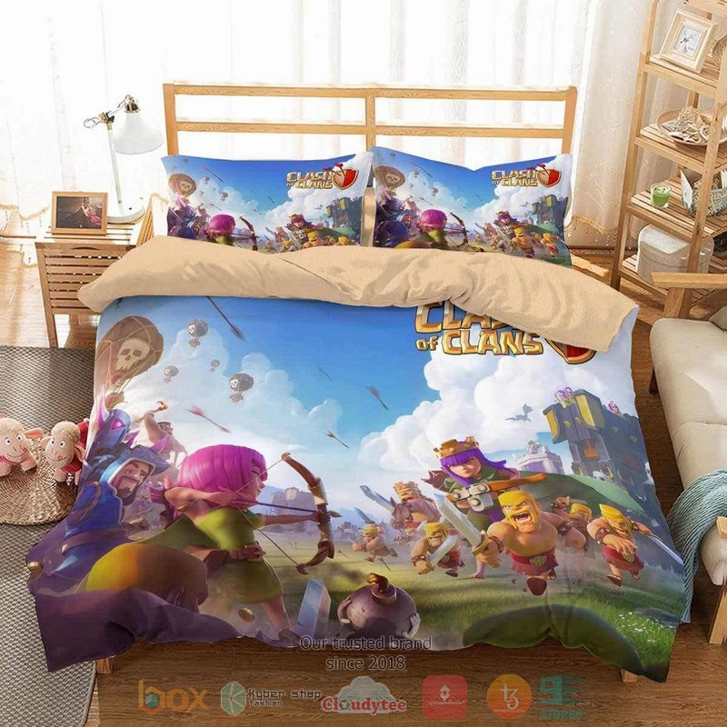 Clash Of Clans Bedding Set Clash Of Clans Bedding Set