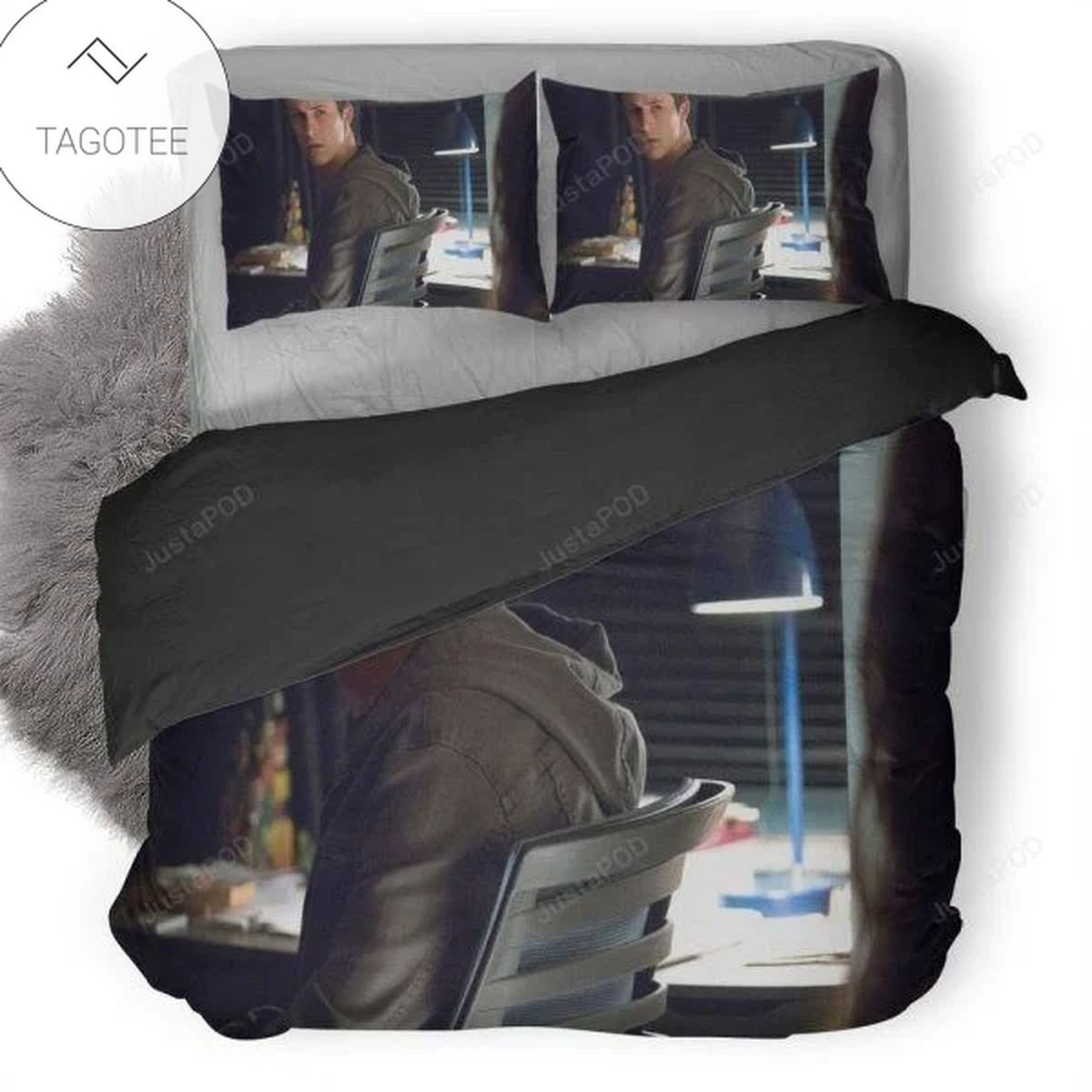 Clay Jensen 13 Reasons Why Season 2 #1 Duvet Cover Bedding Set Clay Jensen 13 Reasons Why Season 2 #1 Duvet Cover Bedding Set