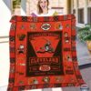 Cleveland Browns Nfl Logo History Personalized Bedding Set