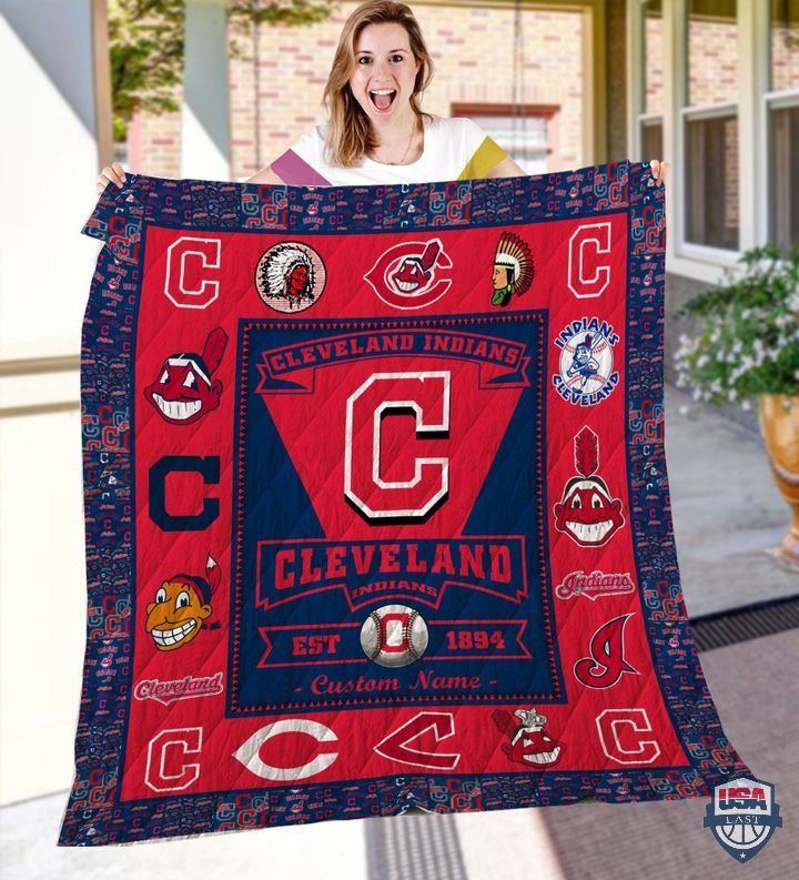 Cleveland Indians Mlb Logo History Personalized Bedding Set Cleveland Indians Mlb Logo History Personalized Bedding Set