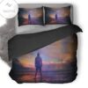 Cloud Beach Man Standing Bedding Set