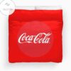 Coca Cola Logo Duvet Cover Bedding Set