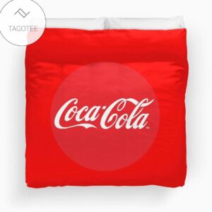 Coca Cola Logo Duvet Cover Bedding Set