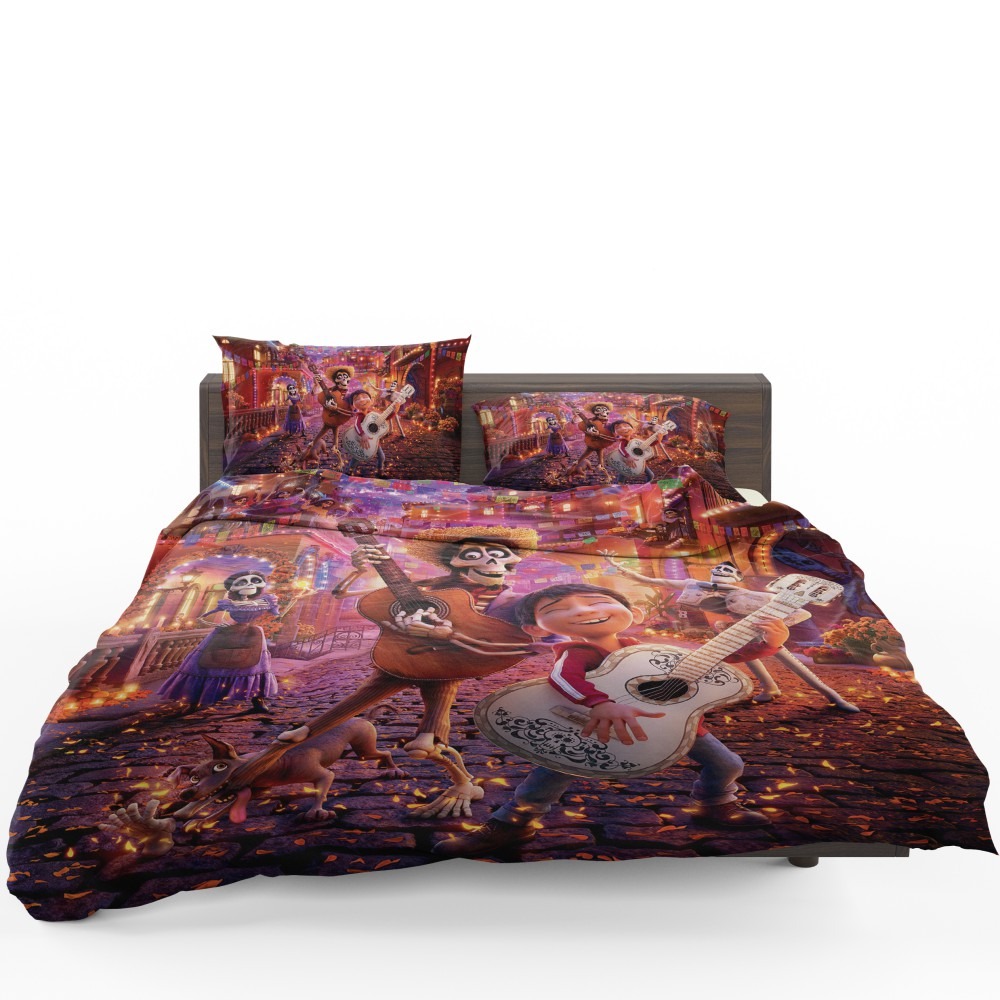 Coco Movie Coco Dante Ernesto de la Cruz Hector Imelda Rivera Bedding Set Coco Movie Coco Dante Ernesto de la Cruz Hector Imelda Rivera Bedding Set