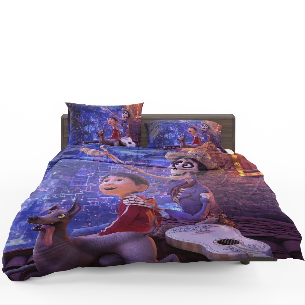 Coco Movie Dante Hector Miguel Rivera Bedding Set Coco Movie Dante Hector Miguel Rivera Bedding Set