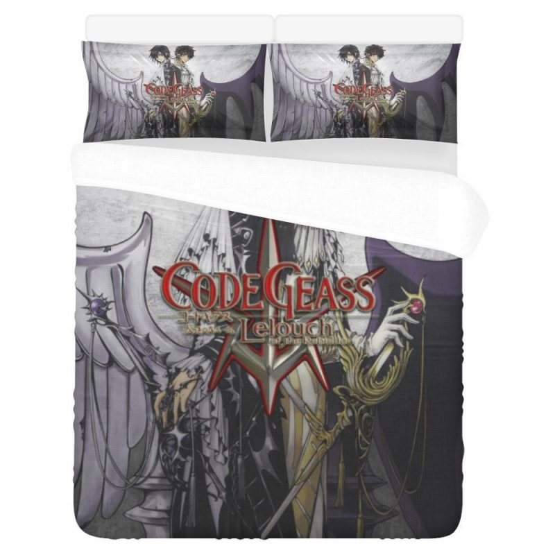Code Geass Duvet Cover and Pillowcase Set Bedding Set Code Geass Duvet Cover and Pillowcase Set Bedding Set