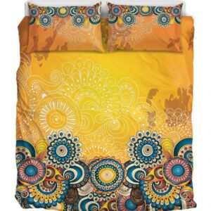 Coloful Mandala Duver Duvet Cover and Pillowcase Set Bedding Set