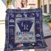 Colorado Rockies Mlb Logo History Personalized Bedding Set