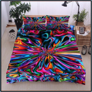 Colorful Hippie Lover Bedding Set