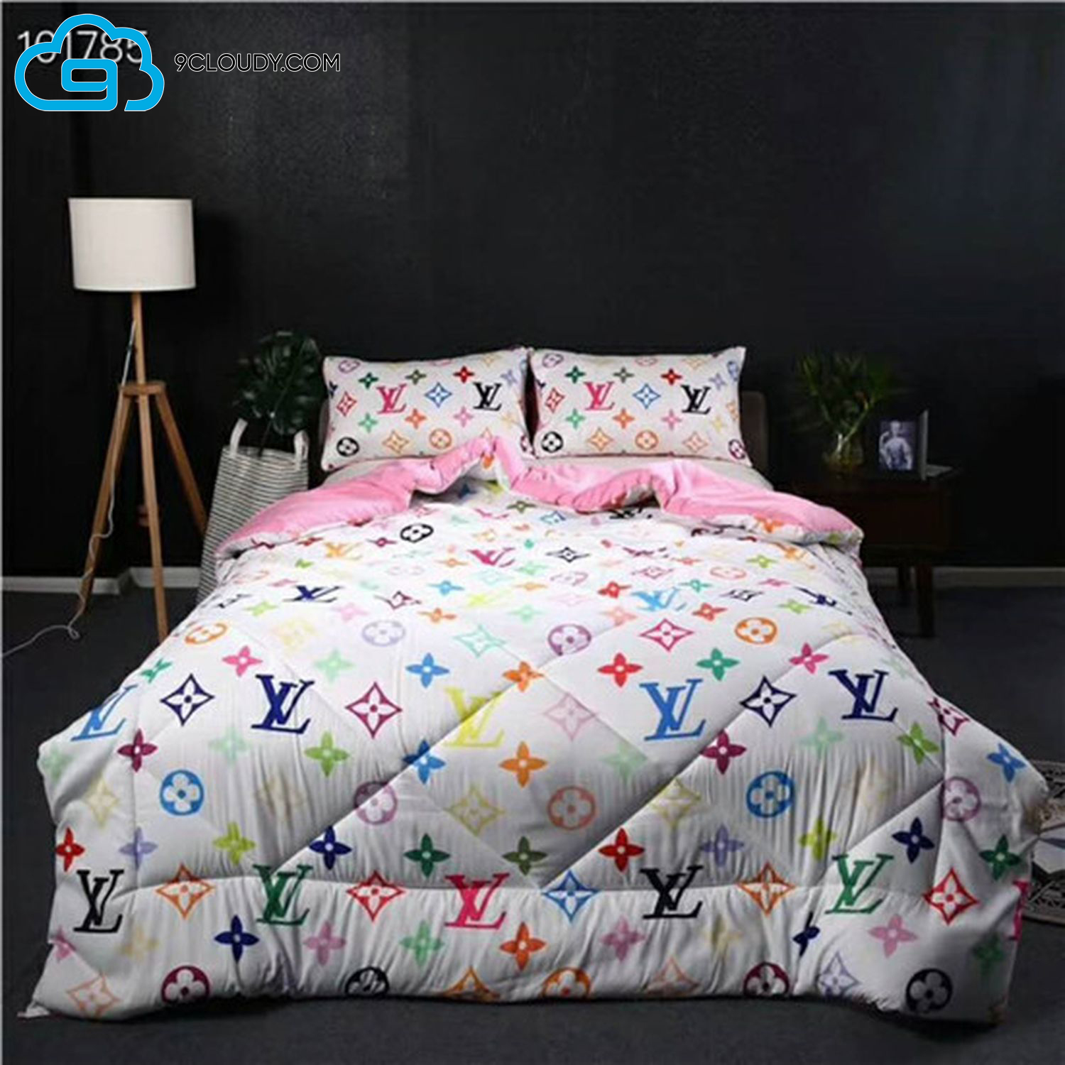Colorful Louis Vuitton Monogram Red And Blue Duvet Cover Bedding Sets Colorful Louis Vuitton Monogram Red And Blue Duvet Cover Bedding Sets
