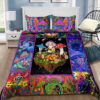 Colorful Mushroom Hippie Bedding Set