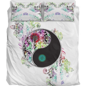 Colorful Yin Yang Duver Duvet Cover and Pillowcase Set Bedding Set
