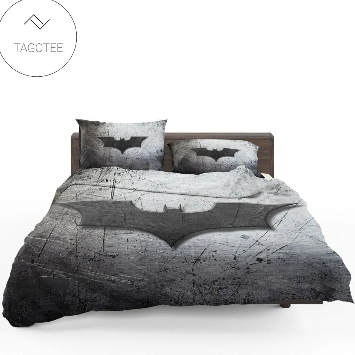 Comics Batman Cement Logo Bedding Set (Duvet Cover & Pillow Cases) Comics Batman Cement Logo Bedding Set (Duvet Cover & Pillow Cases)