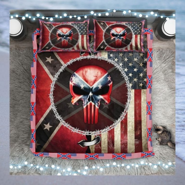 Confederate-Skull-Quilt-Bedding-Set-2