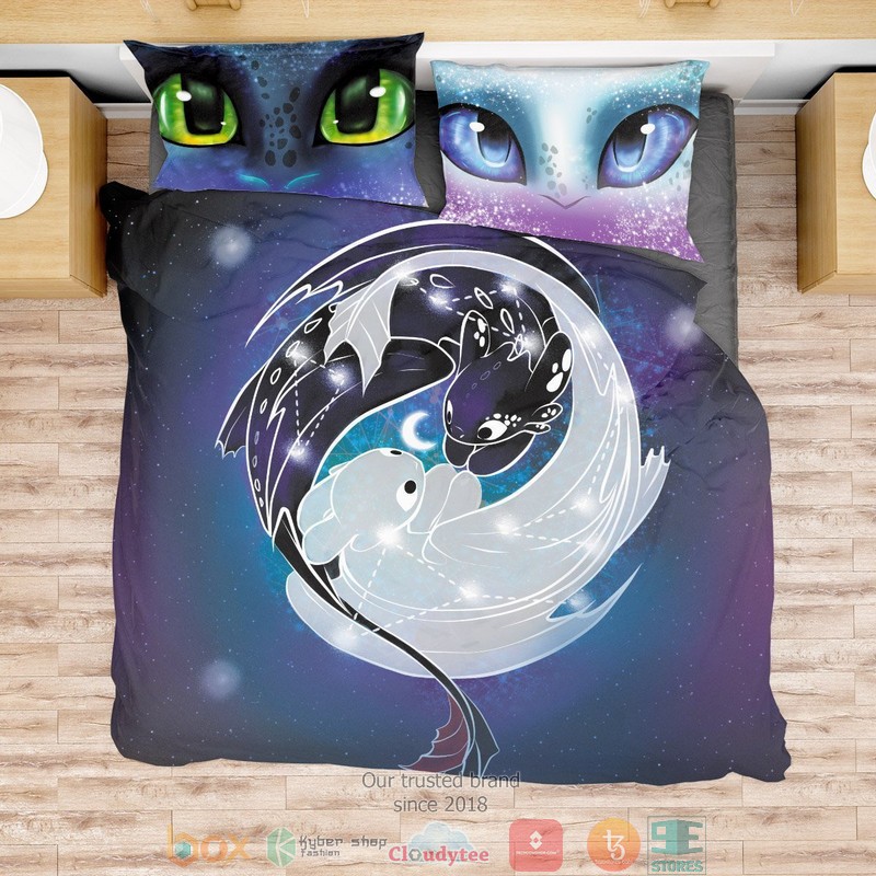 Constellation Dragons Bedding Set Constellation Dragons Bedding Set