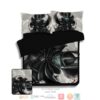 Cool Black And White Phantom Assassins Bedding Set