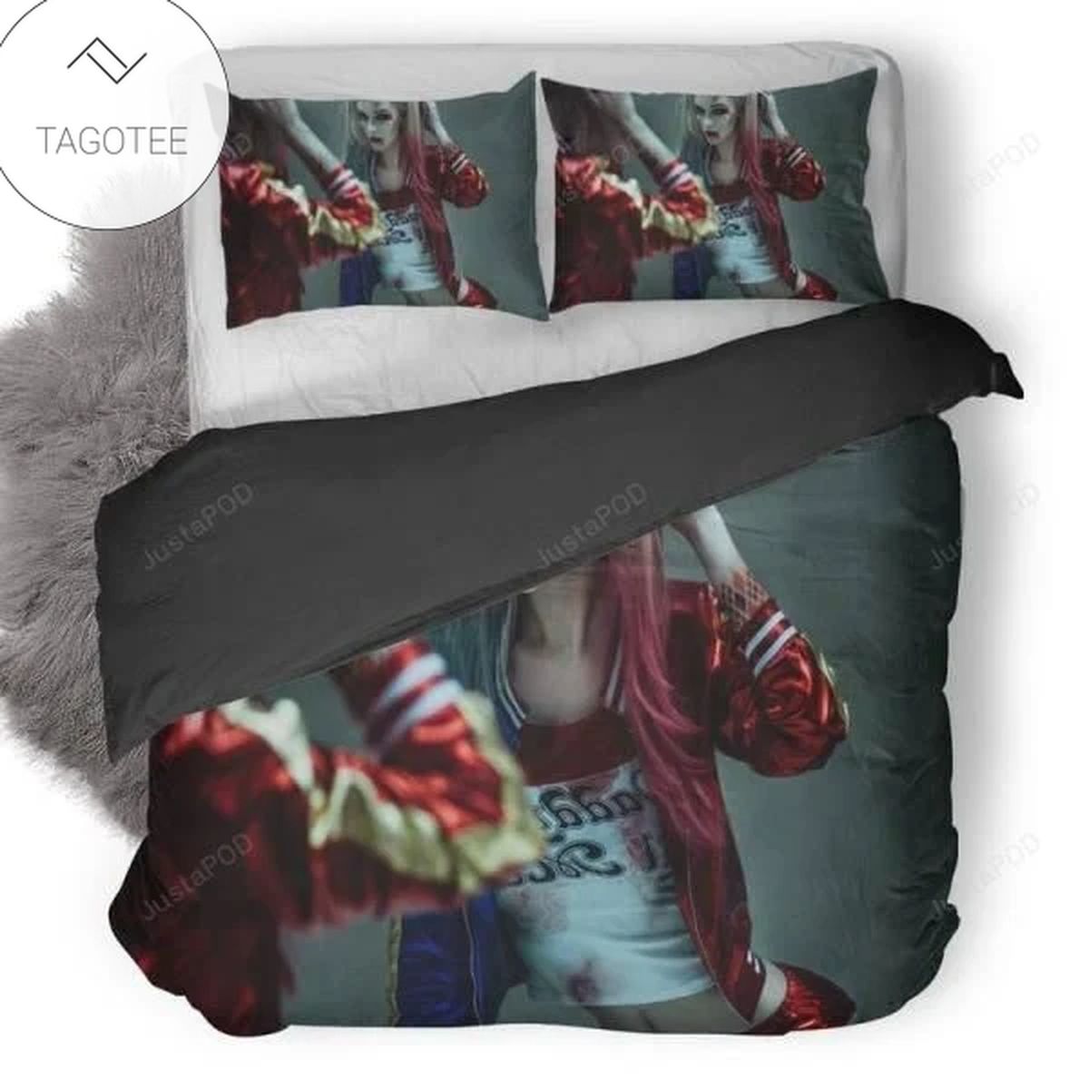 Cosplay Harley Quinn Wide Duvet Cover Bedding Set Cosplay Harley Quinn Wide Duvet Cover Bedding Set