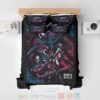 Cowboy Bebop Space Station Embossed Poster Classic Anime Bedding Set