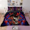 Cowboy Sugar Skull Duvet Cover and Pillowcase Set Bedding Set