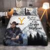 Cowboy Yellowstone Go Ahead Ill Take You To The Train Station Quilt Bedding Set