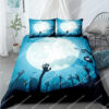 Creepy Zombie And Halloween Night Full Printing Bedding Set