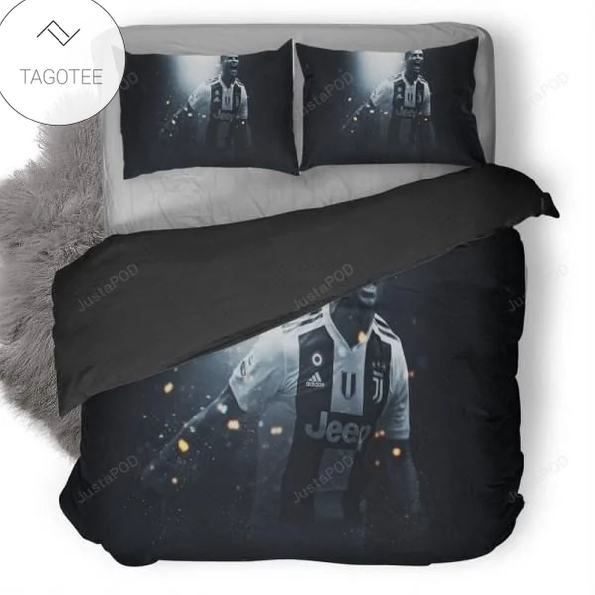Cristiano Ronaldo Juventus Fc Bedding Set Cristiano Ronaldo Juventus Fc Bedding Set