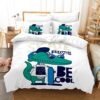 Crocodile Free Style Be Cool Duvet Cover and Pillowcase Set Bedding Set