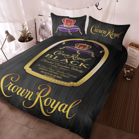 Crown Royal Black Bedding Set Crown Royal Black Bedding Set