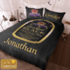 Crown Royal Black Personalied Bedding Set