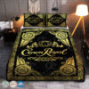 Crown Royal Black Whisky Cr Quilt Bedding Set
